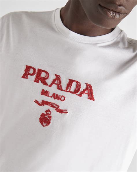 prada spider shirt|prada men's t shirts clearance.